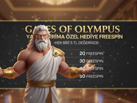 Gates of Olympus Yatırıma Özel Hediye Freespin