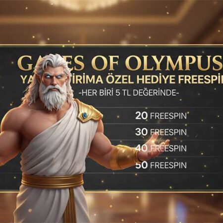 Gates of Olympus Yatırıma Özel Hediye Freespin
